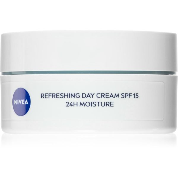 NIVEA 24 h Moisture crema de zi cu efect revigorant cu vitamina E SPF 15 50 ml-ro