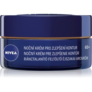NIVEA Anti-Wrinkle Contouring Crema de noapte ce ofera fermitate si lifting pentru finisarea contururilor 65+ 50 ml-ro