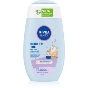 NIVEA BABY Bed Time gel de dus pentru corp si par 200 ml-Țena