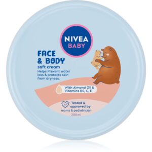 NIVEA BABY Soft cremă hidratantă pentru fata si corp 200 ml-ro