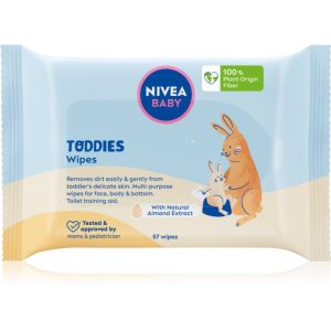 NIVEA BABY Toddies șervețele umede pentru copii 57 buc-Țena