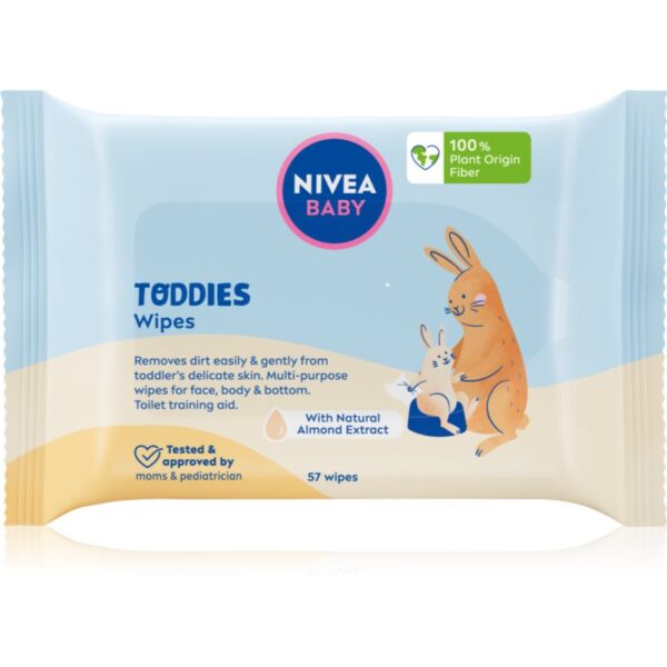 NIVEA BABY Toddies șervețele umede pentru copii 57 buc-Țena