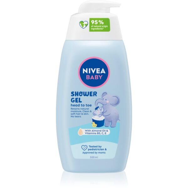 NIVEA BABY gel de dus pentru corp si par 500 ml-ro