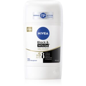 NIVEA Black & White Invisible Silky Smooth antiperspirant puternic 50 ml-ro