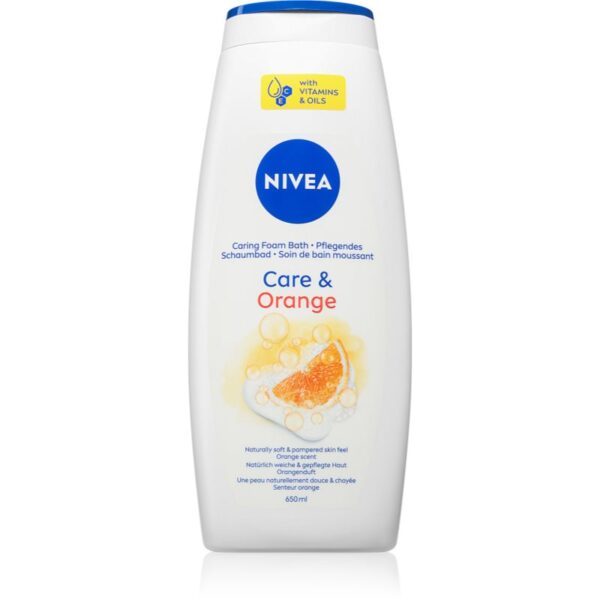 NIVEA Care & Orange gel calmant pentru dus 650 ml-Țena