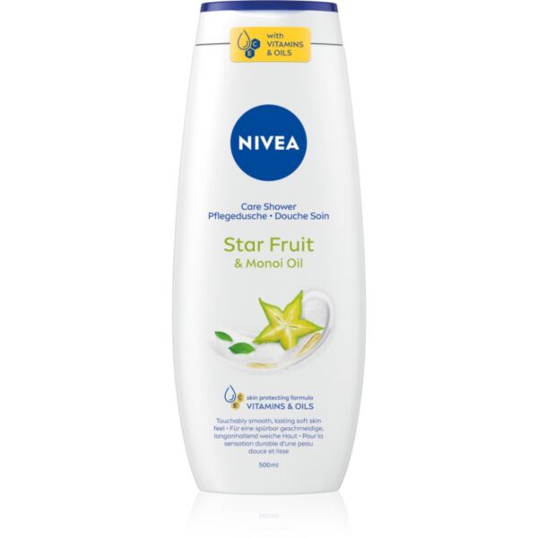 NIVEA Care Shower Star Fruit & Monoi Oil gel de dus hidratant 500 ml-ro