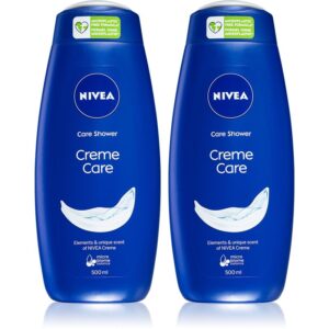 NIVEA Creme Care gel cremos pentru dus ambalaj economic 2 x 500 ml-Țena