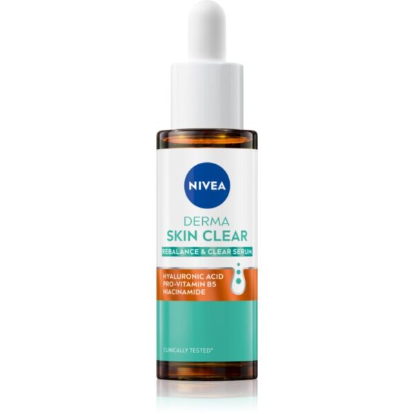 NIVEA Derma Skin Clear ser facial regenerant pentru pielea problematica 30 ml-Țena