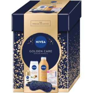 NIVEA Golden Care set cadou corp si fata-ro