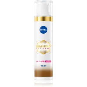 NIVEA Luminous 630 Anti Spot crema CC iluminatoare SPF 30 culoare Deep 40 ml-Țena