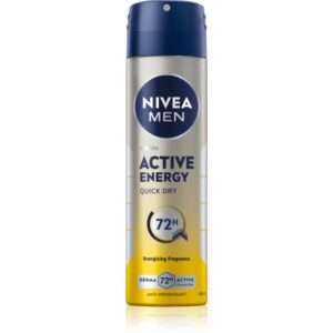 NIVEA MEN Active Energy spray anti-perspirant pentru barbati 150 ml-ro