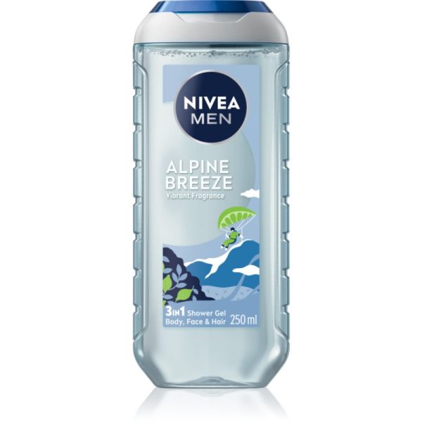 NIVEA MEN Alpine Breeze gel de dus pentru corp si par 250 ml-ro