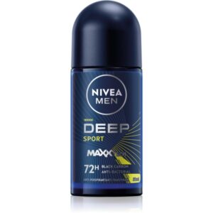 NIVEA MEN Deep Sport deodorant roll-on antiperspirant pentru barbati 50 ml-Țena