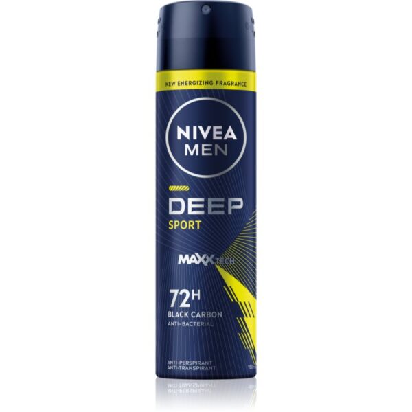 NIVEA MEN Deep Sport spray anti-perspirant pentru barbati 150 ml-Țena