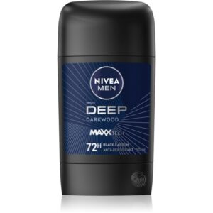 NIVEA MEN Deep antiperspirant puternic pentru barbati Black Carbon Dark Wood 50 ml-Țena