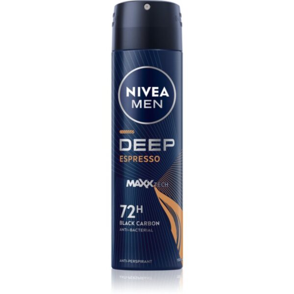 NIVEA MEN Deep spray anti-perspirant pentru barbati Espresso 150 ml-ro