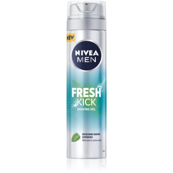 NIVEA MEN Fresh Kick gel pentru bărbierit pentru barbati 200 ml-ro