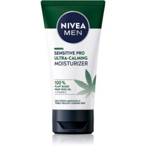 NIVEA MEN Sensitive Hemp crema de fata calmanta cu ulei de canepa pentru bărbați 75 ml-Țena