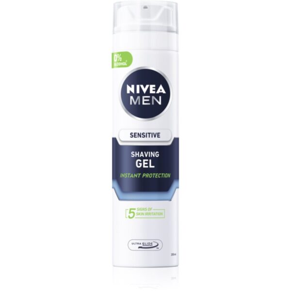 NIVEA MEN Sensitive gel pentru bărbierit 200 ml-Țena