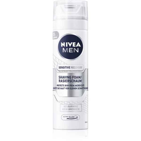 NIVEA MEN Sensitive spumă pentru bărbierit pentru barbati 200 ml-ro