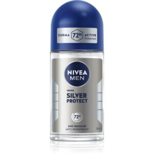 NIVEA MEN Silver Protect deodorant roll-on antiperspirant pentru barbati 50 ml-ro