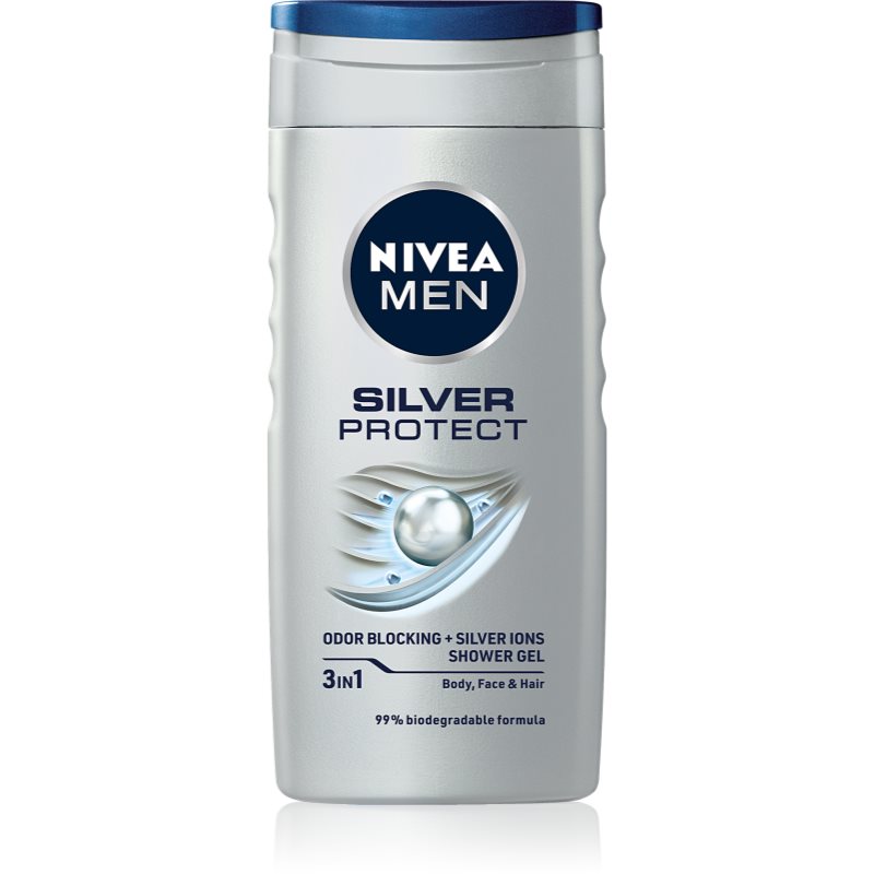 NIVEA MEN Silver Protect gel de duș pentru barbati 250 ml-ro