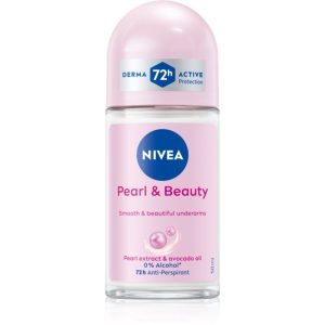 NIVEA Pearl & Beauty deodorant roll-on antiperspirant pentru femei 48h 50 ml-ro