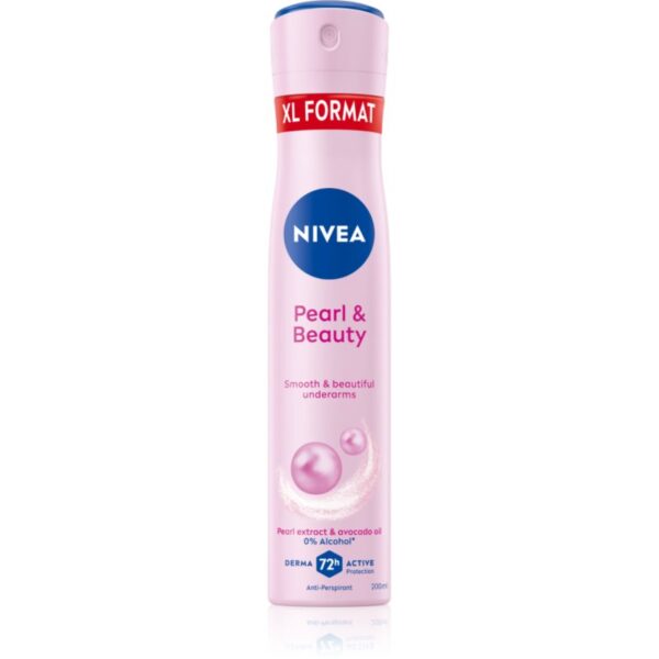 NIVEA Pearl & Beauty spray anti-perspirant 72 ore 200 ml-Țena
