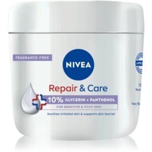 NIVEA Repair & Care Sensitive crema regeneratoare si hranitoare pentru piele uscata si sensibila 400 ml-Țena
