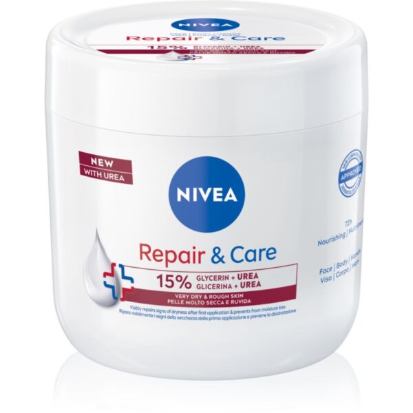 NIVEA Repair & Care Urea cremă de corp regeneratoare pentru pielea uscata sau foarte uscata 400 ml-ro
