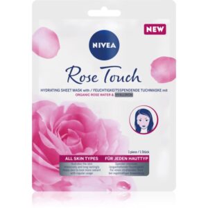 NIVEA Rose Touch mască textilă hidratantă 1 buc-ro