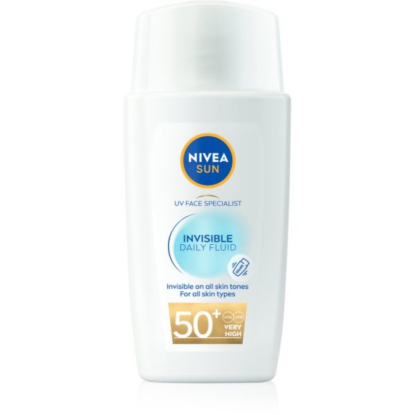 NIVEA SUN Invisible Daily Fluid fluid protecție SPF 50+ 40 ml-Țena