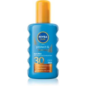 NIVEA SUN Protect & Bronze spray de corp pentru un bronz intens SPF 30 200 ml-ro