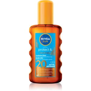 NIVEA SUN Protect & Bronze ulei de bronzat pentru piele uscata SPF 20 200 ml-ro