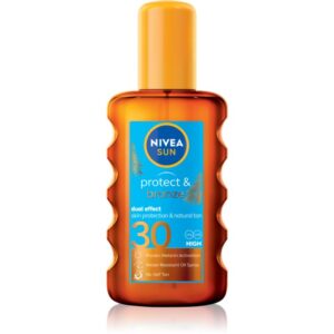 NIVEA SUN Protect & Bronze ulei de bronzat pentru piele uscata SPF 30 200 ml-Țena