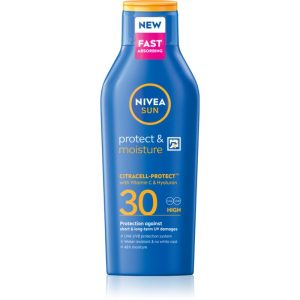 NIVEA SUN Protect & Moisture lotiune hidratanta SPF 30 400 ml-Țena