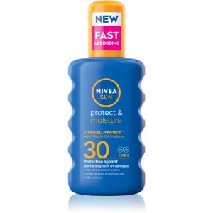 NIVEA SUN Protect & Moisture spray autobronzant hidratant SPF 30 200 ml-ro