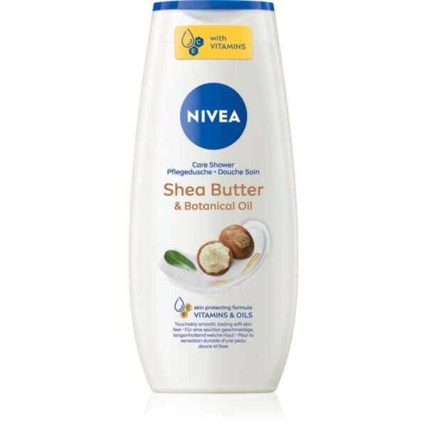 NIVEA Shea Butter & Botanical Oil gel cremos pentru dus 250 ml-Țena