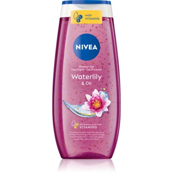 NIVEA Waterlily & Oil gel de dus revigorant 250 ml-Țena