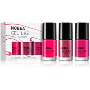 NOBEA Colourful Cocktail Party Set set de lacuri de unghii Cocktail Party-Țena