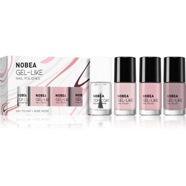NOBEA Day-to-Day Deep Dream Set set de lacuri de unghii Nude mood-ro