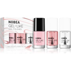 NOBEA Day-to-Day Essential Nail Polish Set set de lacuri de unghii Essential nail polish set-Țena