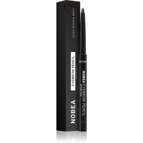 NOBEA Day-to-Day Eyebrow Pencil creion pentru sprancene 02 Dark brown 0