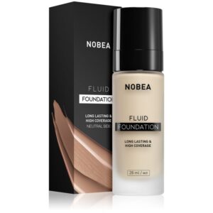 NOBEA Day-to-Day Fluid Foundation machiaj persistent culoare 05 Neutral beige 28 ml-Țena