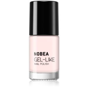 NOBEA Day-to-Day Gel-like Nail Polish lac de unghii cu efect de gel culoare Antique white #N63 6 ml-Țena