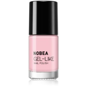 NOBEA Day-to-Day Gel-like Nail Polish lac de unghii cu efect de gel culoare Base shade #N01 6 ml-Țena