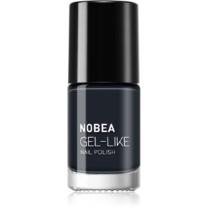 NOBEA Day-to-Day Gel-like Nail Polish lac de unghii cu efect de gel culoare Blue depths #N19 6 ml-ro