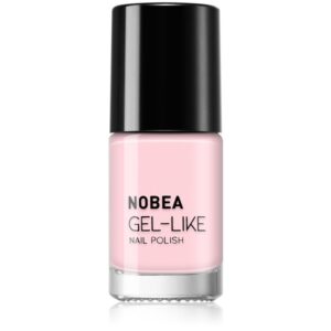 NOBEA Day-to-Day Gel-like Nail Polish lac de unghii cu efect de gel culoare Misty rose #N59 6 ml-ro