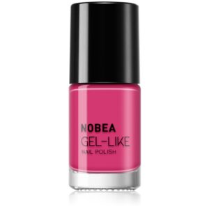 NOBEA Day-to-Day Gel-like Nail Polish lac de unghii cu efect de gel culoare #N71 Pink blossom 6 ml-ro