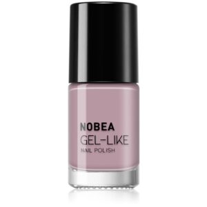 NOBEA Day-to-Day Gel-like Nail Polish lac de unghii cu efect de gel culoare Silky nude #N51 6 ml-Țena